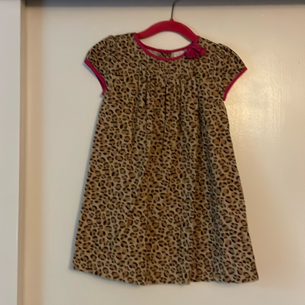 Carters 24 mo animal print dress